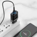 Сетевой блок питания Hoco C12Q QC 3.0 18W и кабель Type-C набор чёрный