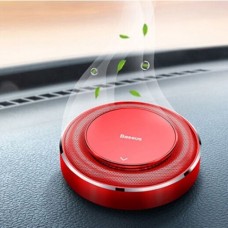 Освежитель воздуха для авто Baseus Metal fabric aroma holder SUXUN-JS09 красный
