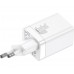 Блок питания зарядное Baseus Super Si Pro Quick Charger Type-C+USB 2 порта 30W белое