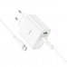Блок питания зарядный HOCO C113A Awesome PD65W dual port (1A1C) комплект Type-C to Type-C белый