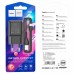 Комплект зарядный кабель и блок HOCO C96A set 1 usb charger + Micro-cable черный