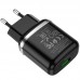 Зарядный блок - адаптер HOCO N3 Special 1 USB 18W черный