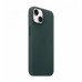 Чехол Apple iPhone 14 Leather Case with MagSafe Forest Green (MPP53)