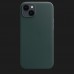 Чехол Apple iPhone 14 Leather Case with MagSafe Forest Green (MPP53)