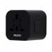 Travel Adapter Yesido MC-09 (UK/EU/US/AUS) black