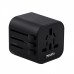 Travel Adapter Yesido MC-09 (UK/EU/US/AUS) black