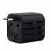 Travel Adapter Yesido MC-09 (UK/EU/US/AUS) black