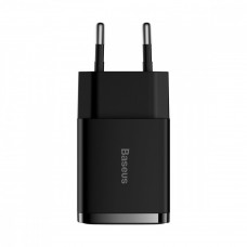 Зарядный адаптер Baseus Compact 10,5W (2 USB) CCXJ010201 черный
